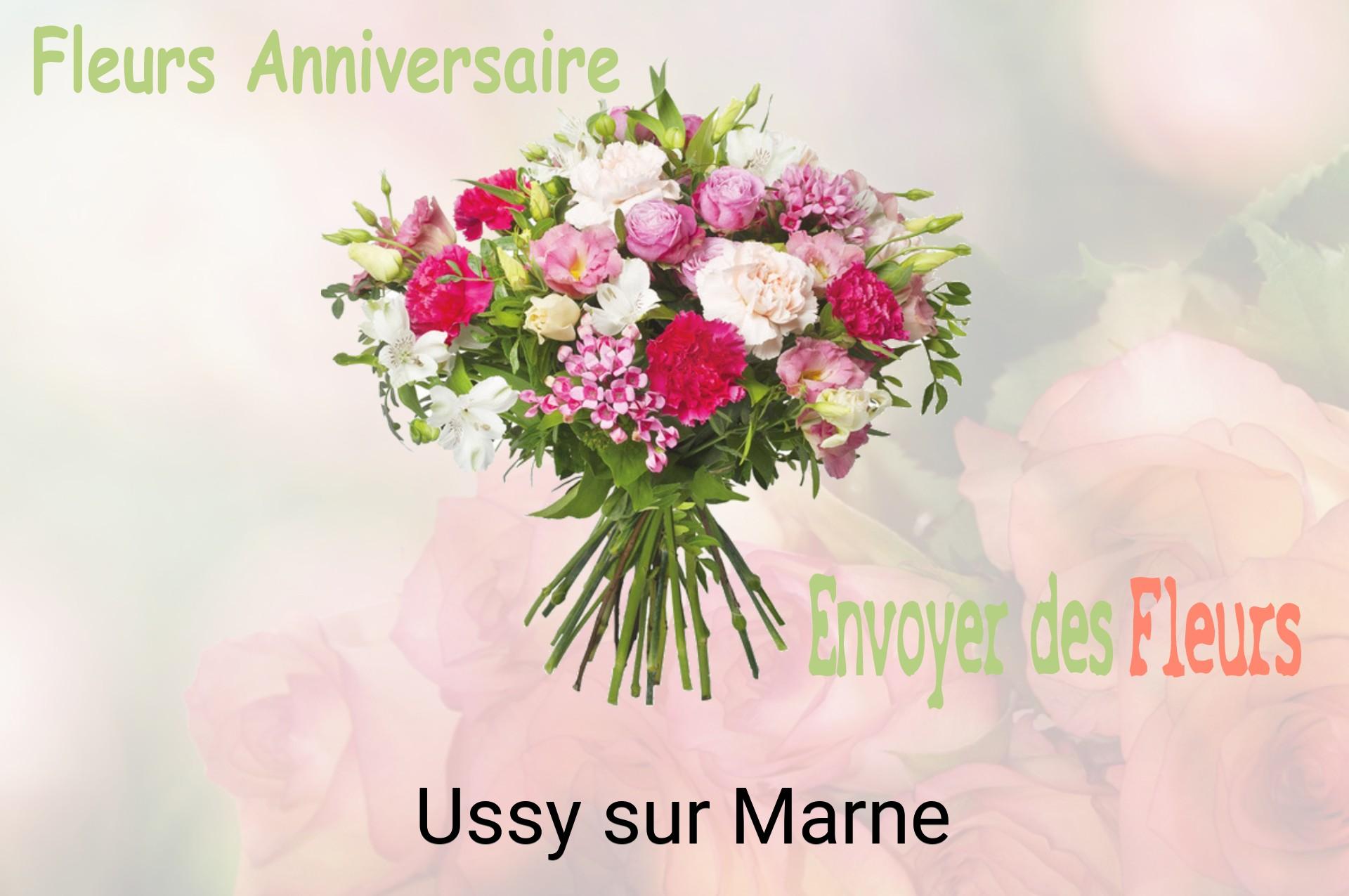 Bouquet de fleurs d’anniversaire livré à Ussy-sur-Marne
